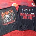 Slayer - TShirt or Longsleeve - Slayer - World Sacrifice tour shirts 1988 - 1989