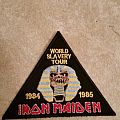 Iron Maiden - Patch - Iron Maiden- World Slavery Tour Embroidered Patch
