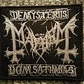 Mayhem - Patch - The true mayhem - official logo patch
