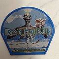 Iron Maiden - Patch - Iron Maiden seventh son of a seventh son blue border patch