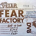 Fear Factory - Other Collectable - concert ticket