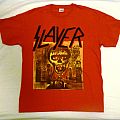 Slayer - TShirt or Longsleeve - slayer  seasons in te abyss shirt red