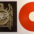 Slayer - Tape / Vinyl / CD / Recording etc - Slayer ‎– Clash Of The Titans  ‎– 713712 Red Vinyl On Silver Eagle Cover