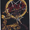 Slayer - Patch -  slayer hell awaits patch limted to 50 ps in black rim collor