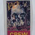 Slayer - Other Collectable - slayer south of heaven tour 1988 crew backstage all accesss pass