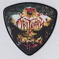 Obituary - Other Collectable - Obituary Kenny Andrews Signature Black Guitar Pick - 2016 Inked In Blood Tour