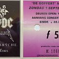 AC/DC - Other Collectable - monsters of rock concert ticket AC/DC , metallica , Queensryche , the black...