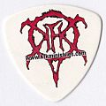 Slayer - Other Collectable - Slayer KFK industries pick with black blackwriten signature