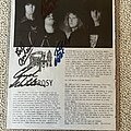 Death - Other Collectable - Death Wild Rag 'zine Interview Signed By Entire Leprosy Lineup