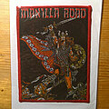 Manilla Road - Patch - Manilla Road -- Mark of the Beast (red border)