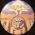 Iron Maiden - Pin / Badge - Iron Maiden button