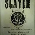 Slayer - Other Collectable - Slayer concert poster