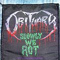 Obituary - Patch - Obituary Slowly we rot patches