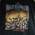 Bolt Thrower - TShirt or Longsleeve - Bolt thrower warmaster shirt M Black Memoriam