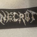 Necrot - Patch - Necrot rot black and white patch