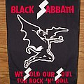 Black Sabbath - Patch - Black Sabbath Embroidery Backpatch