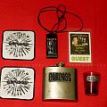 Carcass - Other Collectable - Carcass - 2014 Flask, Glass, Pass, Patches and Coin Case