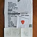 Napalm Death - Other Collectable - Napalm Death - 2004 Set list fron their USA Tour with Kataklysm,Cannibal Corpse,...