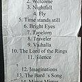 Blind Guardian - Other Collectable - Blind Guardian - Set List from their 2011 Tour ( El Salvador date)