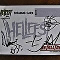 Brutal Truth - Other Collectable - Brutal Truth -  Postcard Signed by the band at Hellfest 2012