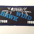 Hawkwind - Patch - Hawkwind tour 1980 printed patch