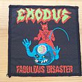 Exodus - Patch - Exodus-Fabulous Disaster woven patch