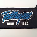 Ted Nugent - Patch - Ted Nugent tour 1980 printed patch