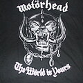 Motörhead - TShirt or Longsleeve - MOTORHEAD 2010 "THE WORLD IS YOURS" OFFICIAL PROMO WARPIG BAND SHIRT