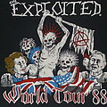 The Exploited - TShirt or Longsleeve - THE EXPLOITED "WORLD TOUR 1988" AMERICAN TOUR SHIRT