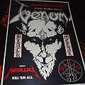 Venom - Other Collectable - VENOM "BLACK METAL/SEVEN DATES OF HELLTOUR " LATE 1980s 24X36 REPRO GIG POSTER
