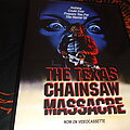 TEXAS CHAINSAW MASSACRE - Tape / Vinyl / CD / Recording etc - TEXAS CHAINSAW MASSACRE 27X40 REPRODUCTION VIDEO VHS POSTER/COVERS