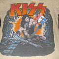 Kiss - TShirt or Longsleeve - KISS "1985 Asylum World Tour" band shirt rare white version