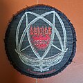 Deicide - Patch - Deicide 1992 Blue Grape Official woven patch
