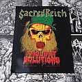Sacred Reich - Patch - Sacred Reich - Violent Solutions Backpatch