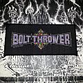 Bolt Thrower - Patch - Bolt Thrower - Logo ( Strip )