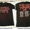 Cannibal Corpse - TShirt or Longsleeve - Cannibal Corpse - Torture Europe Tour 2012