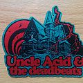 Uncle Acid &amp; The Deadbeats - Patch - Uncle Acid & The Deadbeats Logo Shape Patch