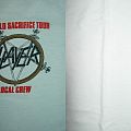 Slayer - TShirt or Longsleeve - 1988 Slayer World Sacrifce Local Crew Shirt