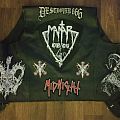 Mantar - Battle Jacket - The Wargoat - Back of my new leather vest!