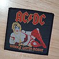 AC/DC - Patch - AC/DC Whole Lotta Rosie Old Woven Patch.