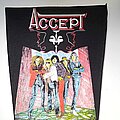 Accept - Patch - Accept Band in 70s Outfit Old Backpacth.