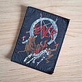 Slayer - Patch - Slayer Hell Awaits old woven patch.
