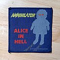 Annihilator - Patch - Annihilator Alice in Hell Old Woven Patch