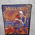 Megadeth - Patch - Megadeth Peace sells etc.. etc.. backpatch.