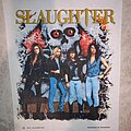 Slaughter - Patch - Slaughter Band Posing Original 1991 Backpatch.