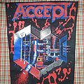 Accept - Patch - Accept Nice uncommon bloodsplattered Metal Heart backpatch.