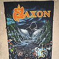 Saxon - Patch - Saxon Rock the Nations Old Backpatch.