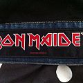 Iron Maiden - Patch - iron maiden patch