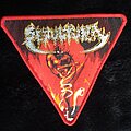 Sepultura - Patch - Sepultura - Morbid visions - red border patch