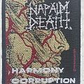 Napalm Death - Patch - Harmony corruption-for trade!